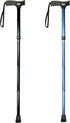 Carex Soft Grip Folding Cane - Foldable Walking Cane For Women and Men - Adjustable Height (33"-37"), Anti-Slip Rubber Tip, Soft Derby Style Ergon...