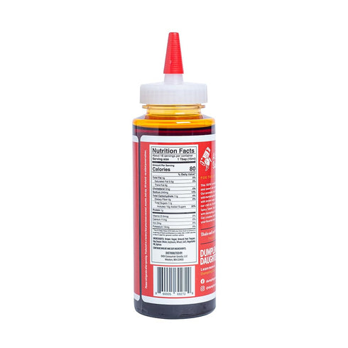 Dumpling Daughter - Spicy Sweet Soy Sauce (8 oz) - Brown Sugar Sweetened Dumpling Sauce Balanced with Spicy Chili Oil - The Most Versatile Soy Sau...