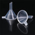Small Funnel, 2.16inch Clear Plastic Mini Funnels for Science Lab Bottle Filling Liquid, Essential Oils, Perfume(12 Pack)...