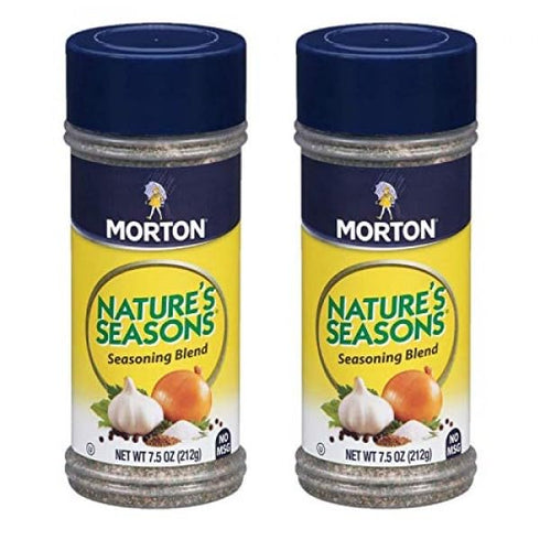 Morton Nature's Seasons Seasoning Blend, 7.50 oz, 2 Bottles (Pack of 2)...