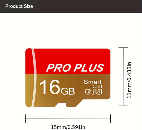2 Pack Micro SD Card 16GB with SD Adapter High Speed Memory Card Up to 80Mb/s UHS-I Class 10 Memory TF Card for Tablet/Mobile Phone/Camera/Car Aud...