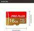 2 Pack Micro SD Card 16GB with SD Adapter High Speed Memory Card Up to 80Mb/s UHS-I Class 10 Memory TF Card for Tablet/Mobile Phone/Camera/Car Aud...
