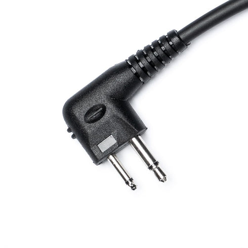 Fumei Mini XLR 5-PIN to M1 2 PIN Adapter 1.8m Durable Coiled Cable for Motorola HYT Black Box Speedcom Two Way Handheld Radios and Headsets...