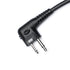 Fumei Mini XLR 5-PIN to M1 2 PIN Adapter 1.8m Durable Coiled Cable for Motorola HYT Black Box Speedcom Two Way Handheld Radios and Headsets...
