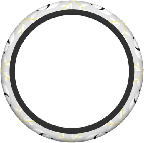 Cute Pandas Steering Wheel Cover for Women Girls Car Accessories Universal 15 Inch Auto Steering Wheel Protector Breathable Non Slip...