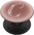 Initial C Script Letter, Rose Pink and Mauve PopSockets PopGrip: Swappable Grip for Phones & Tablets PopSockets Adhesive PopGrip...
