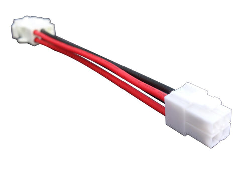 6 Pin to 4 Pin 12V PSU DC Power Cable Connector Adapter Compatible with Icom Kenwood Yaesu PS-85 PS-125 PS-30 PS-50...