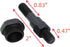 2 PACK Rivet Nut Mandrel M8 Rivet Nut Tool Tip Replacement Mandrel for Hand Nut Rivet Tool with Storage Box Nose Pieces Compatable for Many Nut Ri...