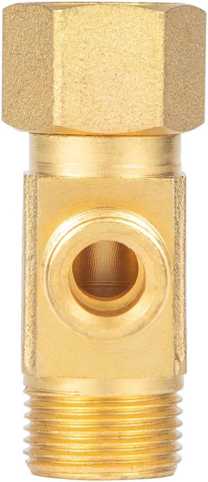 Lead-Free Brass Angle Stop Add-A-Tee Valve,3/8-Inch Compression Inlet X 3/8-Inch Compression Outlet X 3/8-Inch Compression Outlet 2 Pack...