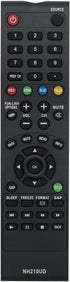 NH210UD Replacement Remote Control Applicable for Sylvania LCD TV LC320SS2 LC401SS2 LC190SS2 LC220SS2 LC260SS2...
