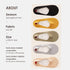 Women No Show Socks Low Cut Women Invisible for Flats and Dress Shoes Liner Socks with Non-Slip Heel Grips...