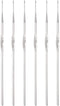 Stainless Steel Crochet Hook 0.6mm Knitting Needles for DIY Craft Yarn 6Pcs......