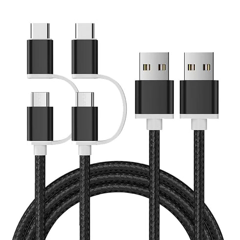 2 Pack Charger Cord Compatible with Amazon Fire Kids Tablet, Replacement for Fire 7, Kindle Fire 10 7th, Old & New Generation Fire Tablets, Compat...