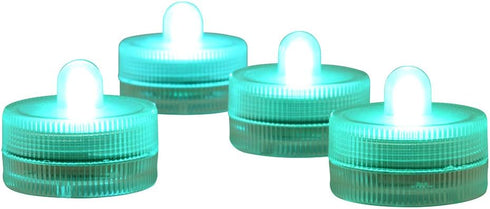 Halloween Lights Submersible LED Lights cr2032 Battery Powered Underwater Waterproof LED Tea Light for Events Wedding Centerpieces Vase Floral Xma...