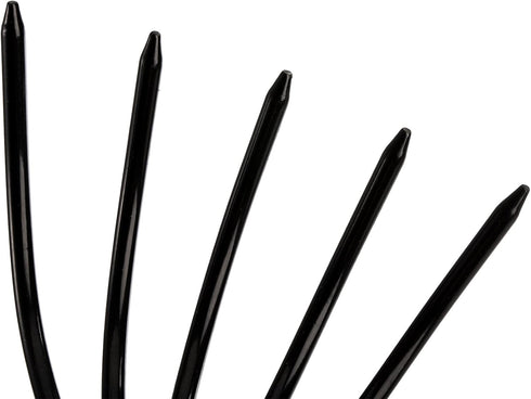 Nicunom 2 Pack 5-Tine Claw Rake Hand Cultivator with Short Wooden Handle, Bendproof Garden Hand Rake Tool, Great for loosening or Weeding Soil...