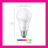 WiZ Connected 60W A19 LED Smart Light Bulbs - Connects to Your Wi-Fi - E26 Smart Bulb - Control with Voice or App + Activate with Motion - Matter ...