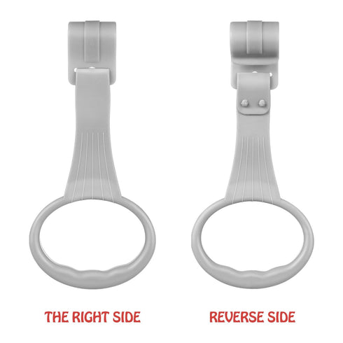 ibasenice Baby Pull up Rings, Baby Standing Walker Crib Tool Ring Pair of Universal Ring Baby playpen Crib Hook Baby Toy Bed Ring Help Baby Stand ...