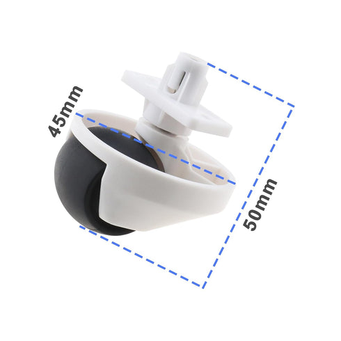 The Lord of the Tools Front Wheel Caster Universal Wheel Compatible with Roborock S6/S7 Series S65/S55 Max/S65 Pure/S45 Max/S70/S75 Robot Vacuum C...