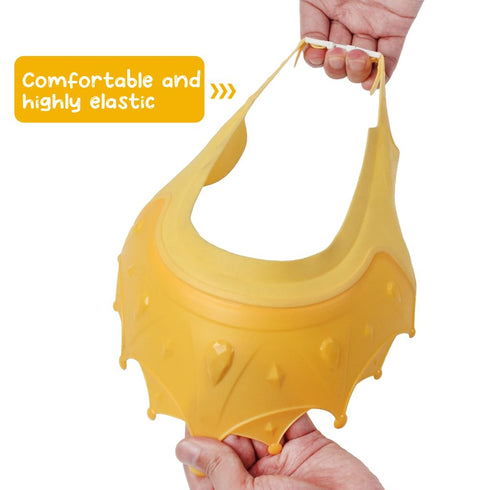 2PCS Baby Shower Cap for Kids, Adjustable Baby Hair Washing Shield Toddler Visor Hat for Eyes and Ears Protection Shampoo Cap for 0-9 Years Old Ch...