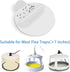 Flea Trap Refill Discs 7.1 Inch Replacement Glue Boards for Most Models Flea Traps for Inside Your Home, 12 Pack...