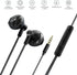 Kamon 4 Pack Earbuds Headphones with Remote & Mic, Earphones Wired Stereo in-Ear Bass for iPhone, Android, Smartphones, iPod, iPad, MP3, Fits All ...