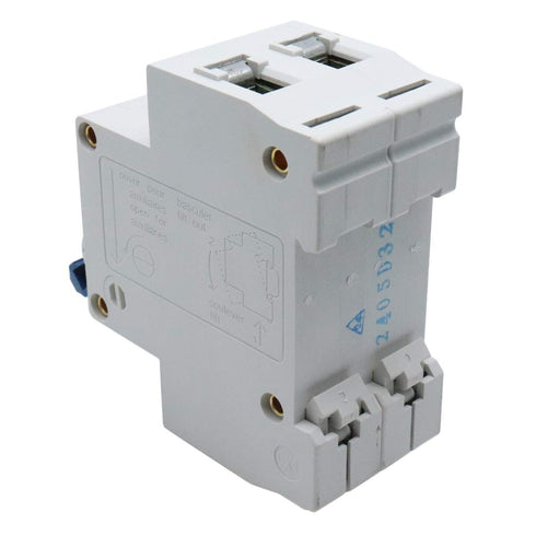 32 Amp Dual-Pole Circuit Breaker Switch, Din Rail Mounted Home Use Circuit Breaker for Household Appliance Circuit Security Protection (DZ47-63 C3...