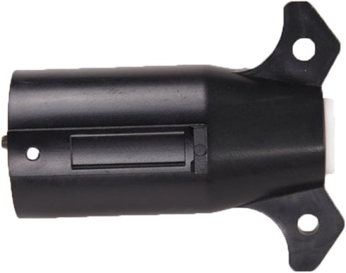 NEW SUN Ultimate 7-Way Trailer Adapter Plug, 7-Pin RV Flat Blade Siliver Cooper Connector, Weatherproof & Anti-Rust for Towing Wiring Solution, Tr...