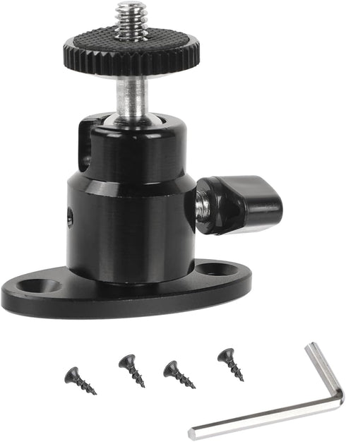 CAMVATE 1/4"-20 Mini Ball Head with Ceiling Mount for CCTV & Video Wall Monitors Mount - 1991...