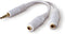 Belkin Speaker and Headphone Splitter, Standard, White...