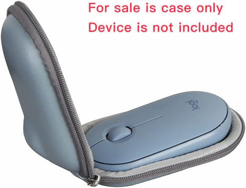 Travel Case for Logitech Pebble M350 / Logitech M355 Portable Wireless Mouse (Blue)...