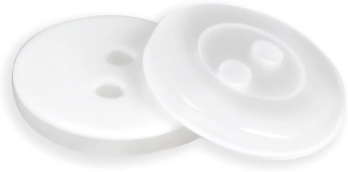 Dritz Blouse, White Pearl, 11mm, 20 pcs Shirt Buttons, Count...