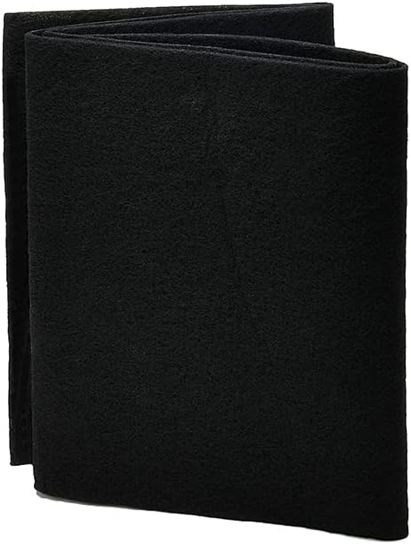 Carbon Fabric Filter Replacement Cut To Fit Charcoal Hepa AC Vent Filter Activated Carbon Air Filter Fabric Sheet Carbon Pad 16 x 48 inch...