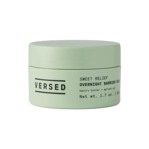 Versed Sweet Relief Night Mask + Face Balm - Intensive Overnight Moisturizing Face Mask for Redness Relief, Dry Skin and Moisture Barrier Repair -...