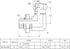 (2-PACK) 6901-04-04-NWO Hydraulic Hose Adapter Fitting 1/4"Male Adjustable Nut O-Ring Boss(7/16"-20UNF)×1/4"Female Swivel(1/4"-18NPSM)90° Elbow SA...
