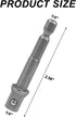 6 Packs 1/4 Inch Impact Grade Socket Adapter Set, 1/4 Hex Shank Square Socket Bit Adapter for Cordless Drills & Screwdrivers...