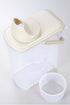 JapanBargain 3193, Rice Container Japanese Kome Bitsu Clear Plastic Dry Food Storage with Lid Great for Pet Food Dog Food Cat Food Treat Kitchen P...