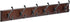 LIBERTY 165541 Wall Mounted Coat Rack with 6 Decorative Hooks, 27 Inch, Soft Iron and Cocoa...
