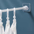LADYMOON Adhesive Shower Curtain Rod Holder 4 Pack,Transparent Tension Bracket,No Drilling(Not Included Rod)?Only For Rods Less Than 1 Inch in Dia...