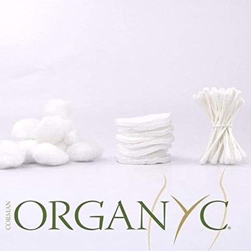 Organyc 100% Organic Cotton Rounds - Biodegradable Cotton, Chemical Free, For Sensitive Skin (70 Count) - Daily Cosmetics. Beauty and Personal Car...