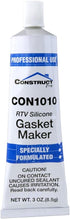 100% RTV Clear Silicone Sealant 3oz Tube...