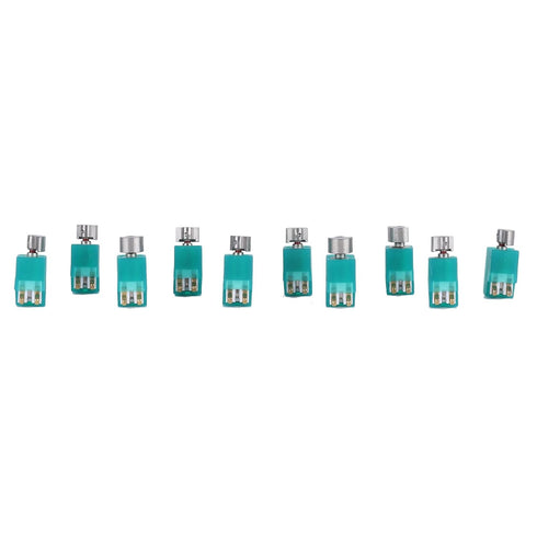 Micro Vibration Motor, Mini Electric Motors Low Noise 5400RPM Vibrating Machinery Parts ABS Shell 4x8mm for DIY Toys for Electronic Equipment...