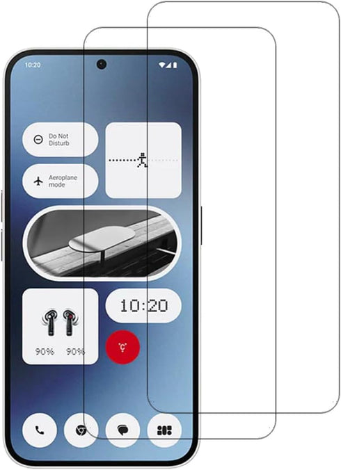 2 Pack for Nothing Phone 2a High Clear Tempered Glass Screen Protector 9H Frontier Protective Protector...