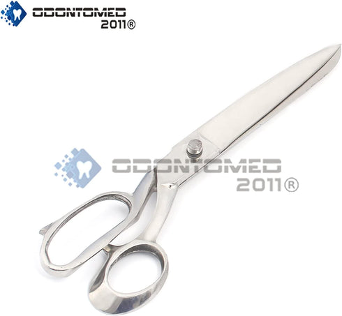 OdontoMed2011 Taylor Scissors 10" Fabric Cutting Stainless Steel (Silver) Tailor Scissor ODM...