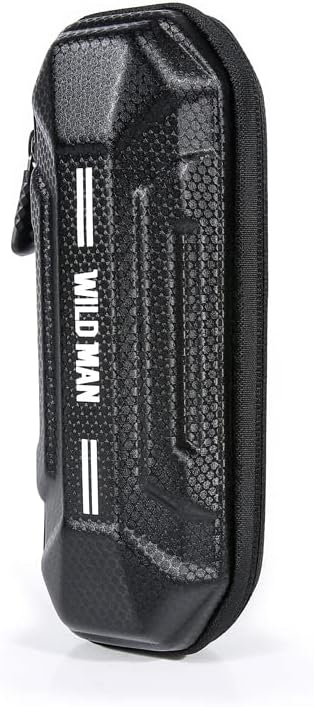 WILD MAN Bike Tool Storage Bag Hard Shell Waterproof Bicycle Repair Bag for Mountain Road Bike MTB Cycling(XT11,Black)...