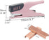 NatSumeBasics Plier Effortless Stapler & 1000 Rose Gold Staples, Handheld Stapler 45 Sheet Capacity Heavy Duty Manual Staplers for Office Accessor...