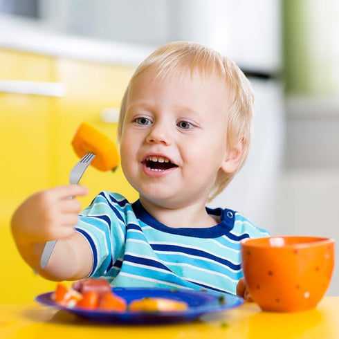 8 Piece Stainless Steel Toddler Forks Set, Safe Kids Flatwaresets, Cartoon Children Forks for Self-feeding, Dishwasher Safe...