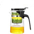 500ML Glass Teapot with Detachable Infuser Filter Teapot for Loose Leaf Tea...