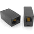 2Pack RJ11 Coupler Phone Line Connector Telephone Cord Adapter RJ11 6P4C Female to Female for Landline Phone and Fax Black...