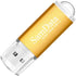 2 Pack 64GB USB Flash Drives USB 2.0 Thumb Drives Memory Stick Jump Drive Zip Drive, 2 Colors: Black Gold...