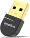 eppfun USB Bluetooth Adapter for PC Laptop Desktop, Bluetooth 5.3 Dongle Receiver, Wireless Audio Adapter, Support Windows 11/10/8.1, Compatible w...